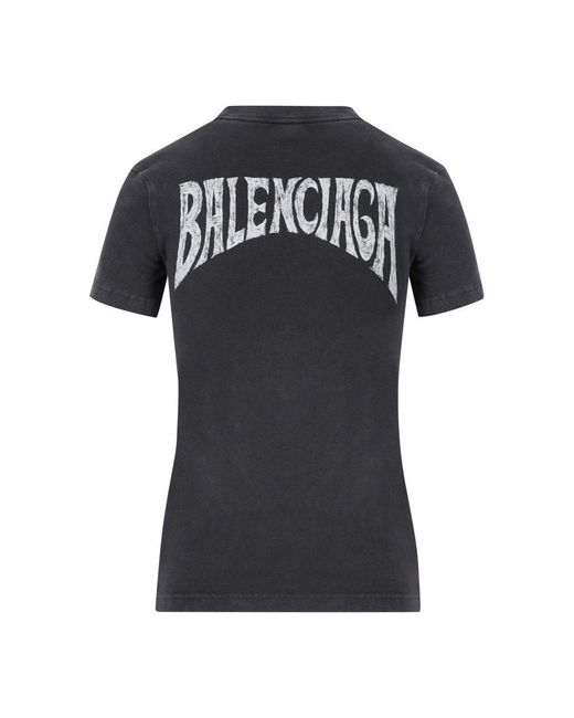 Balenciaga Black T-shirt And Polo for men
