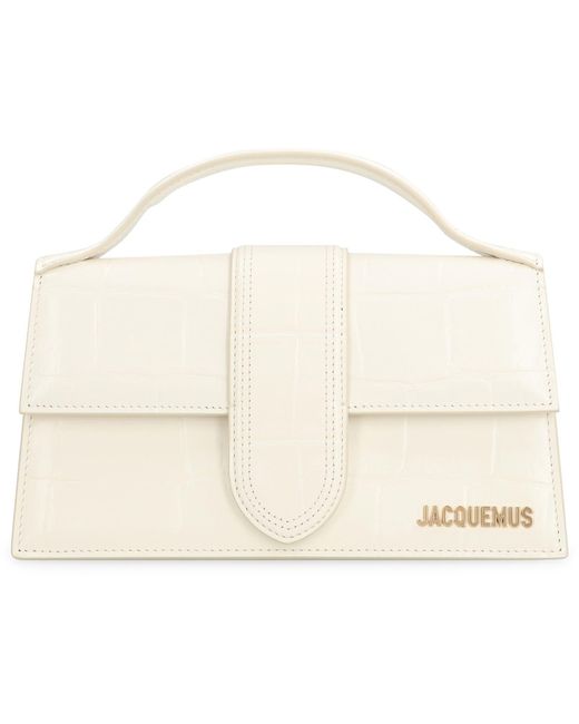 Jacquemus Natural Le Grand Bambino Leather Handbag