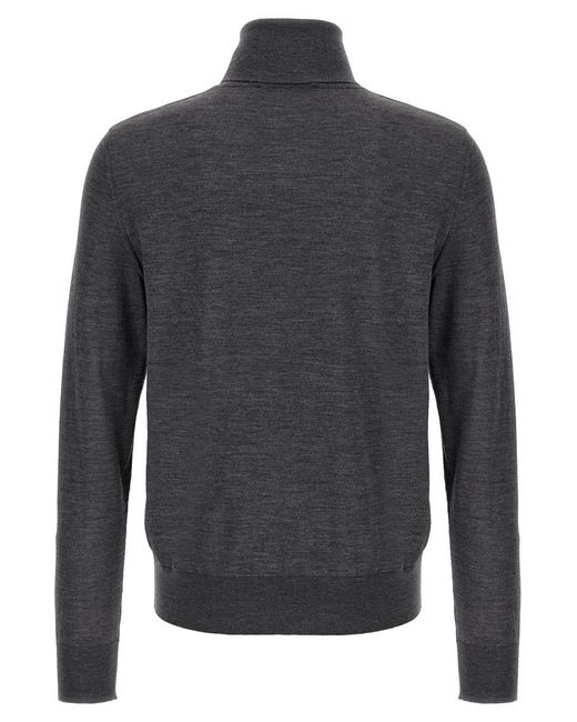 DSquared² Gray D2' Turtleneck Sweater for men