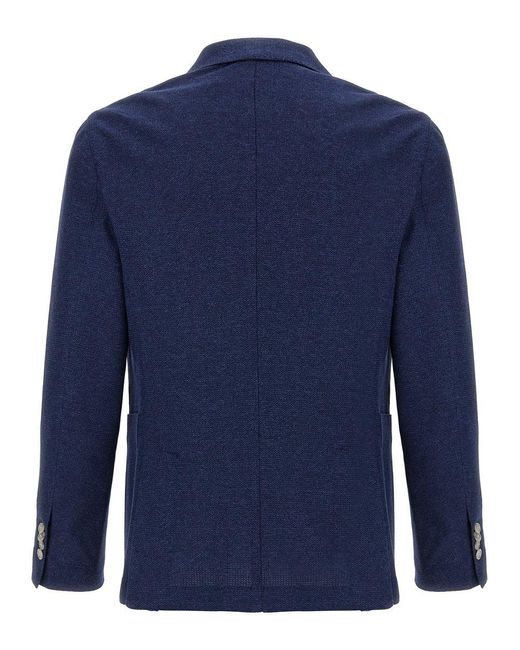Barba Napoli Blue 'Dynamic 201' Blazer for men