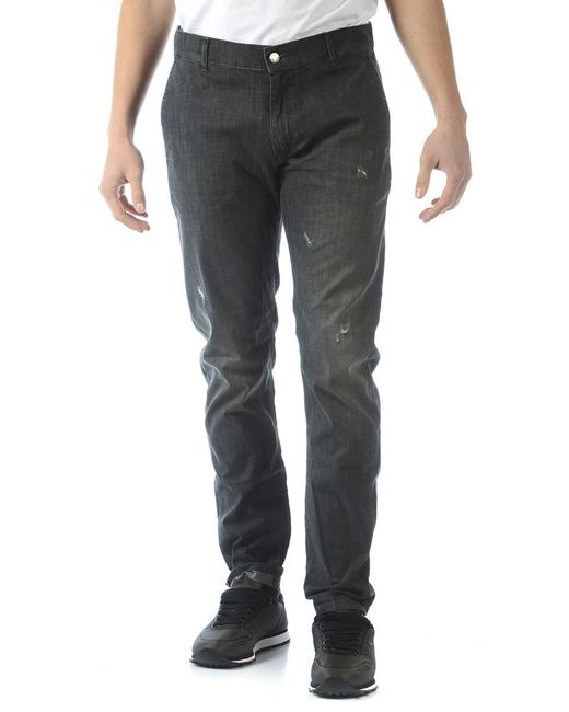 Daniele Alessandrini Gray Jeans for men