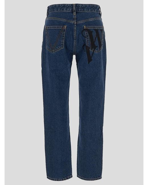 Vivienne Westwood Blue Spray Harris Jeans