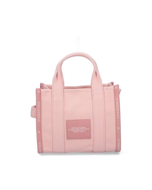 Marc Jacobs Pink 'The Small Jacquard Tote' Bag