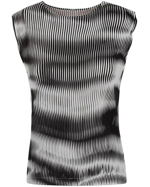 Issey Miyake Gray Sway Pleats Shirt