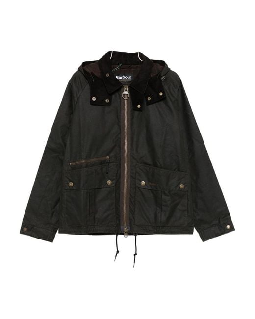 Barbour Coats in Black for Men | Lyst UK