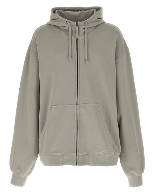 Maison Margiela Gray 'Numeric Signature Mm6' Hoodie for men