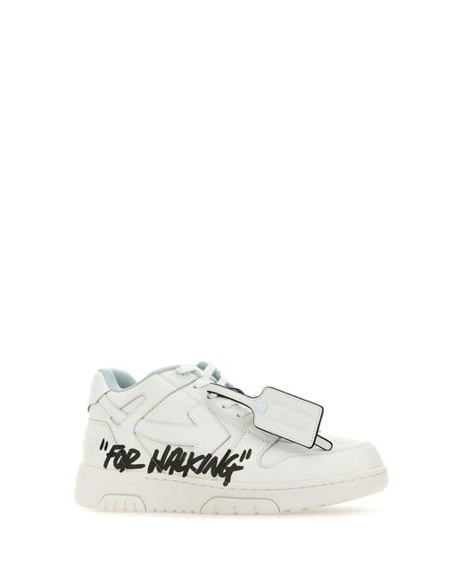 Off-White c/o Virgil Abloh White Off- Out Of Office ''For Walking'' Sneakers for men
