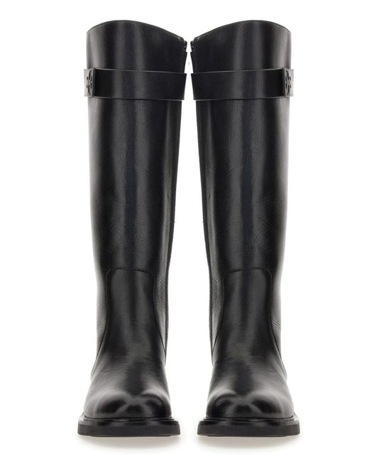 Tory Burch Black Leather Boot