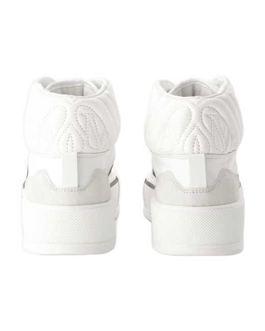 Alexander McQueen White Oversized Sneakers for men