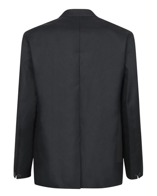 Junya Watanabe Black Tailored Wool Blazer for men