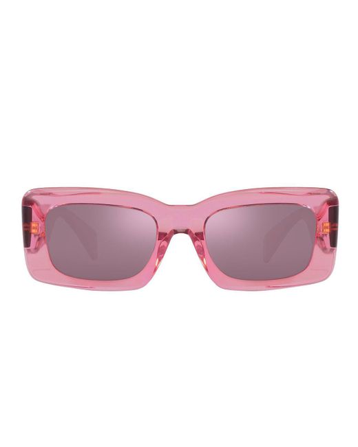 Versace Pink Endless Greca Ve4444U Sunglasses