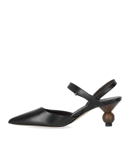 Weekend by Maxmara Black Palo Slingback Pump