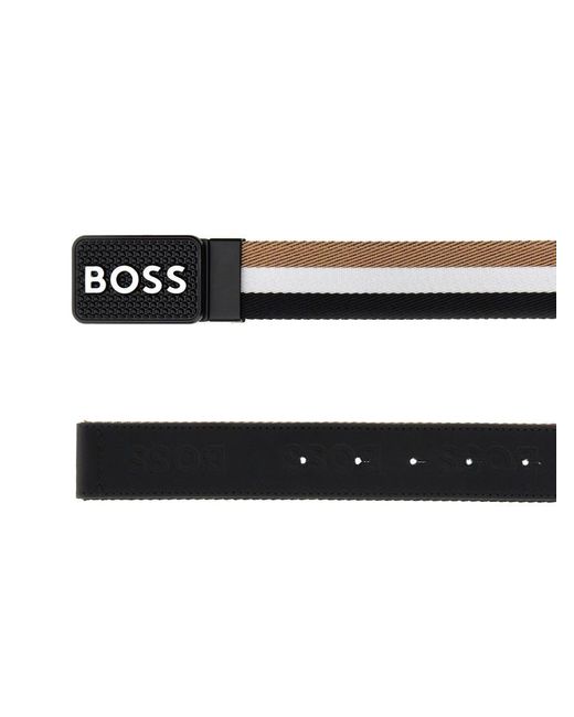 Boss Black Belt With Logo for men