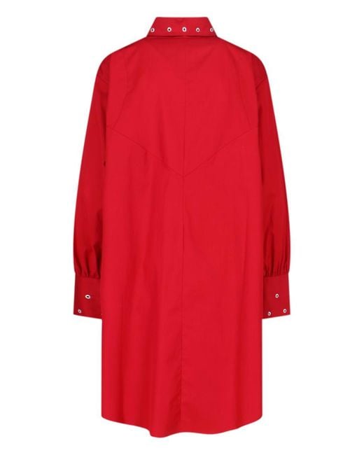 Our Legacy Red 'Frock' Chemisier Dress