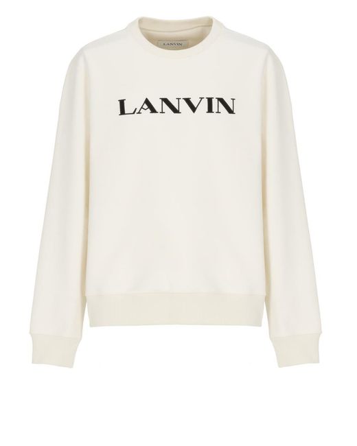 Lanvin White Sweaters for men