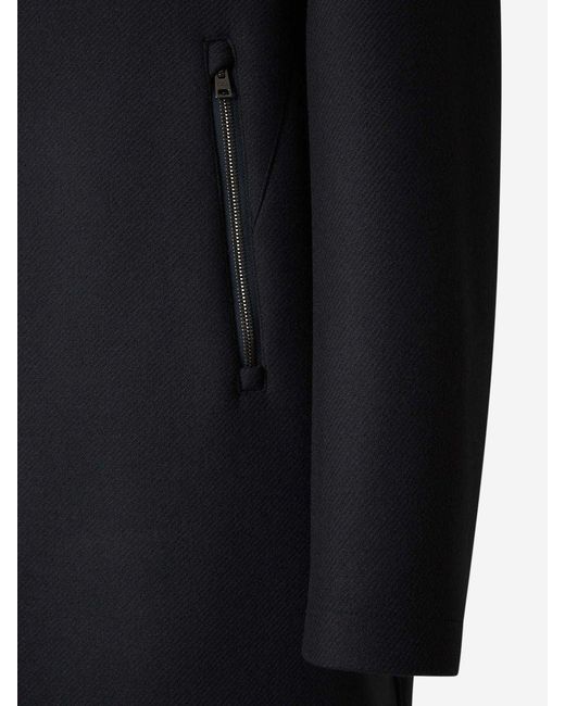 Herno Blue Wool Jacket for men