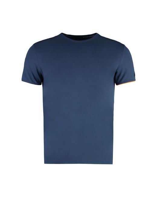 Rrd Blue Cotton Blend T-Shirt for men