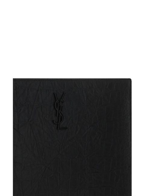 Saint Laurent Black Covers E Cases for men