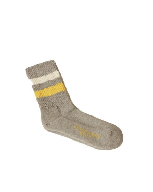 Golden Goose Deluxe Brand Metallic Distressed Socks