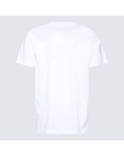 Marni White Multicolour Cotton T-Shirt for men