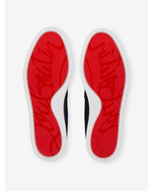 Christian Louboutin Blue Chamberlain Loafers for men