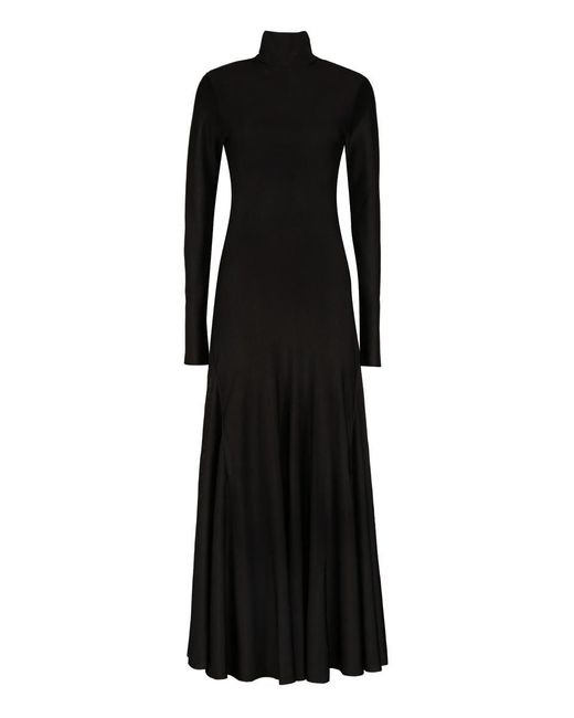 Bottega Veneta Black Jersey Dress