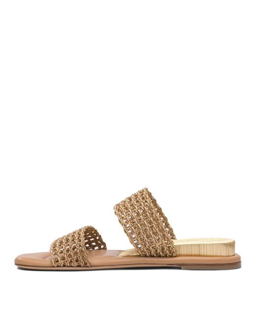 Casadei Metallic Sandals
