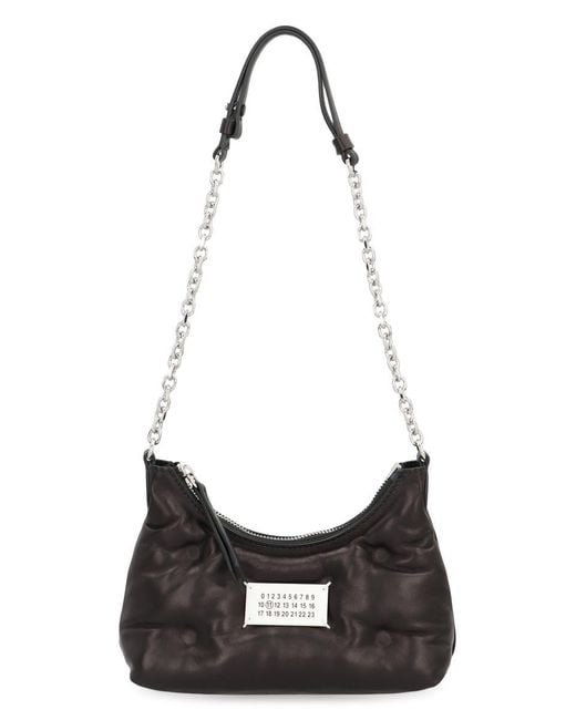 Maison Margiela White Borsa Glam Slam Hobo Micro