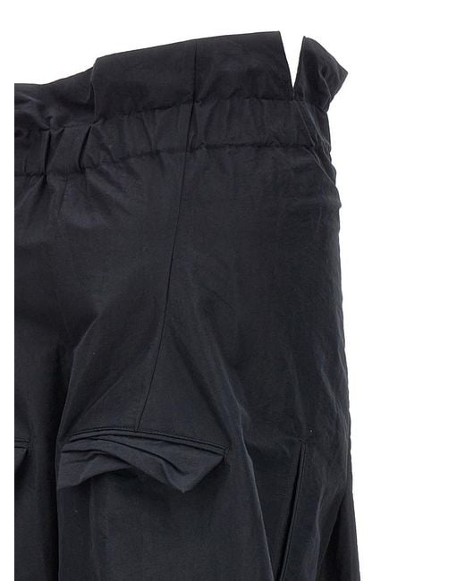 Issey Miyake Blue 'enfold' Trousers
