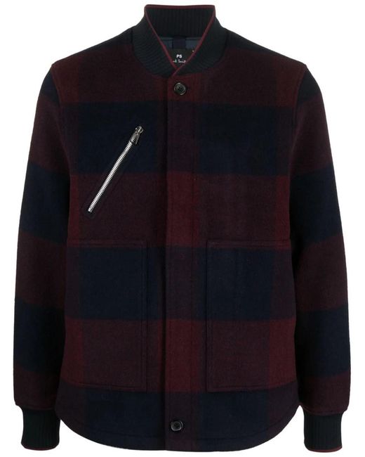 Paul smith shop wool bomber jacket