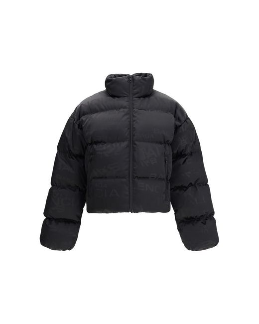 Balenciaga Black Down Jackets
