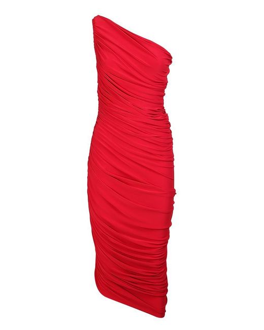 Norma Kamali Dress Designed In Stretch Fabric To Enhance The Silhouette ...