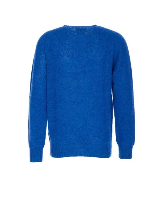 Howlin' By Morrison Blue Sweaters for men
