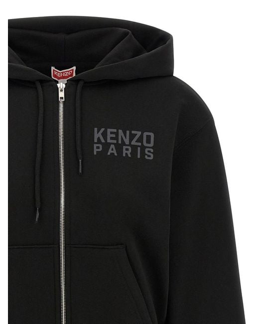 KENZO Black Happy Tiger Sweatshirt