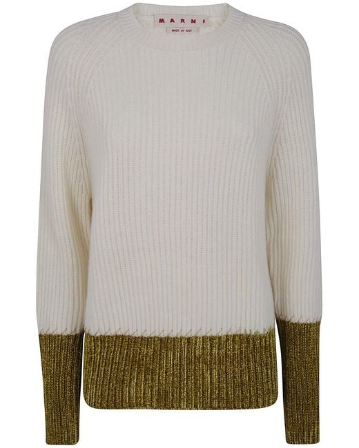 Marni Gray Roundneck Sweater