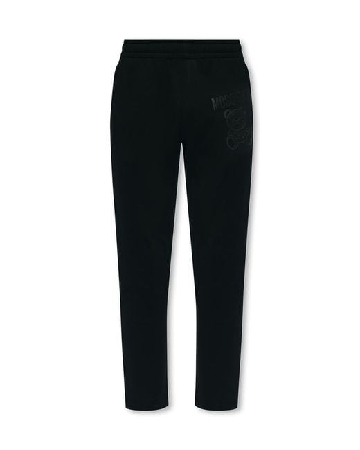 Moschino Black Trousers for men