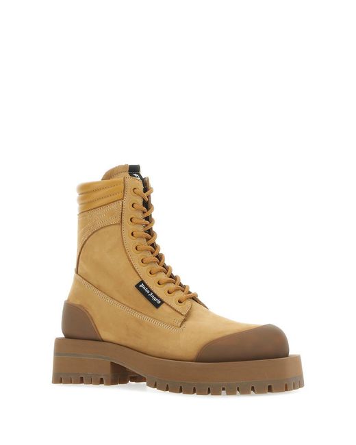 Palm Angels Brown Desert Boot Sand No Color