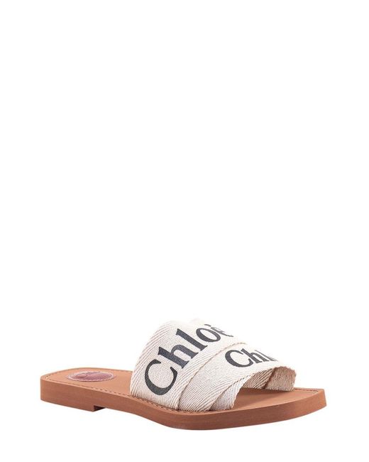 Chloé White Chloè Sandals
