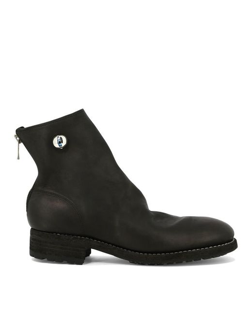 Undercover Black " X Guidi" Ankle Boots for men