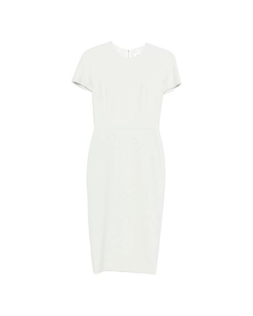 Victoria Beckham White Dresses