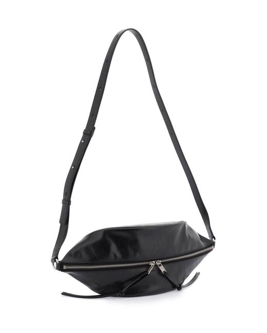 Jil Sander Black Medium Shoulder Bag for men