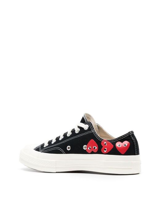 COMME DES GARÇONS PLAY White Multi Red Heart Chuck Taylor All Star '70 Low Sneakers for men