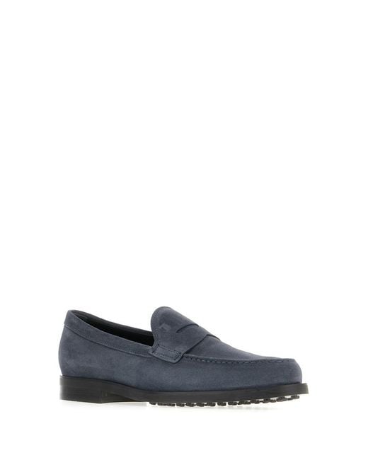 Tod's Blue Moccasters for men