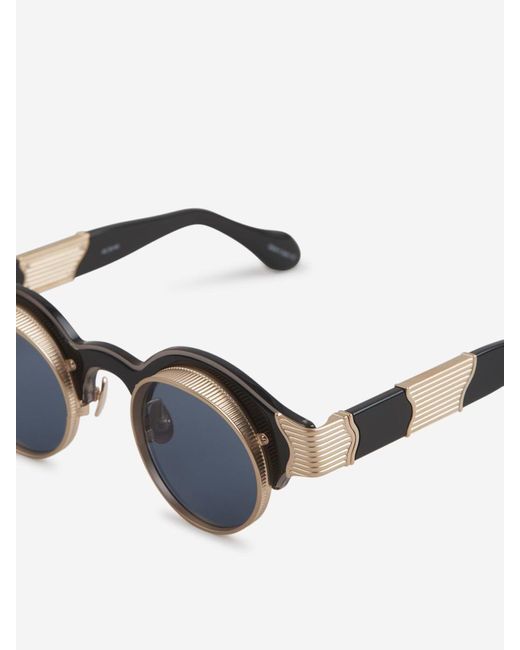Matsuda Blue Oval Sunglasses 10605h for men