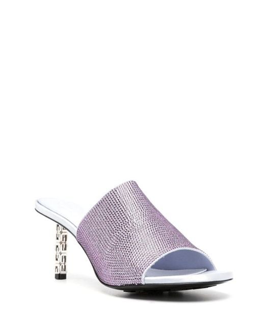 Givenchy Purple Sandals
