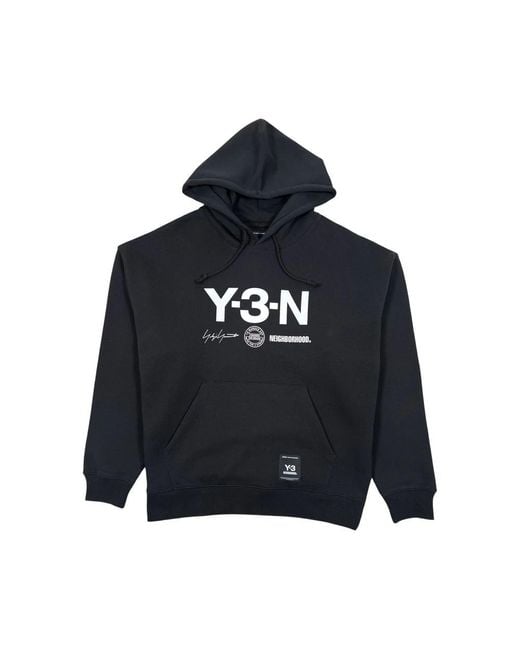 Y3 X Neighborhood Blue Sweatshirts for men