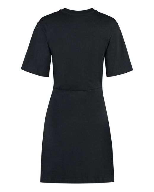 Moschino Black Cotton Mini-dress