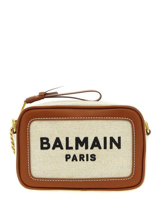 Balmain Brown B-army Crossbody Bag