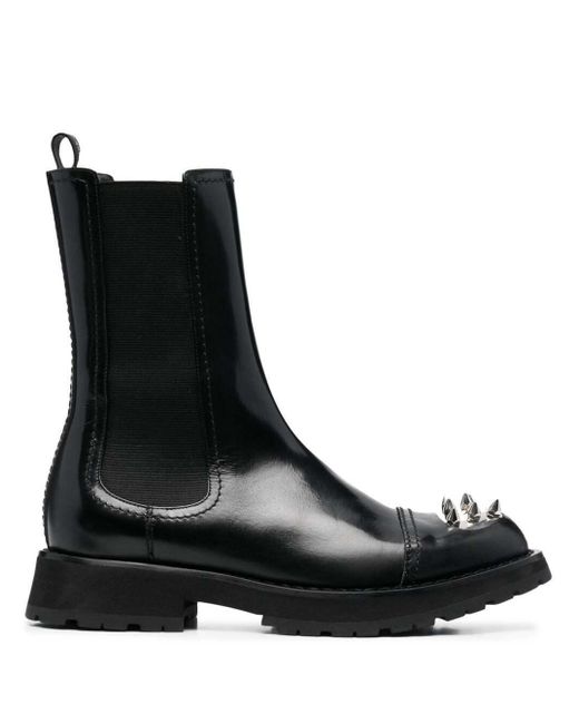 stud detail chelsea boots