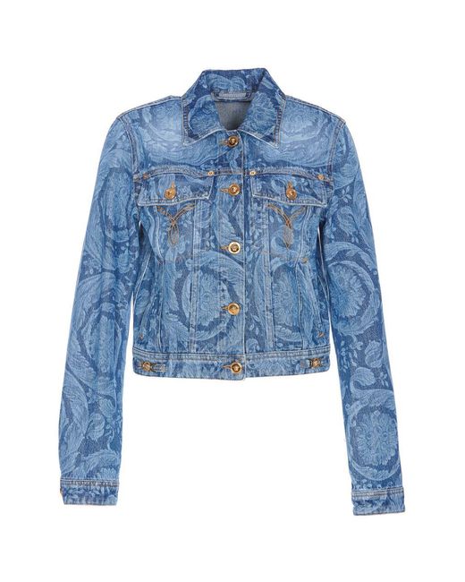 Versace Blue Jackets